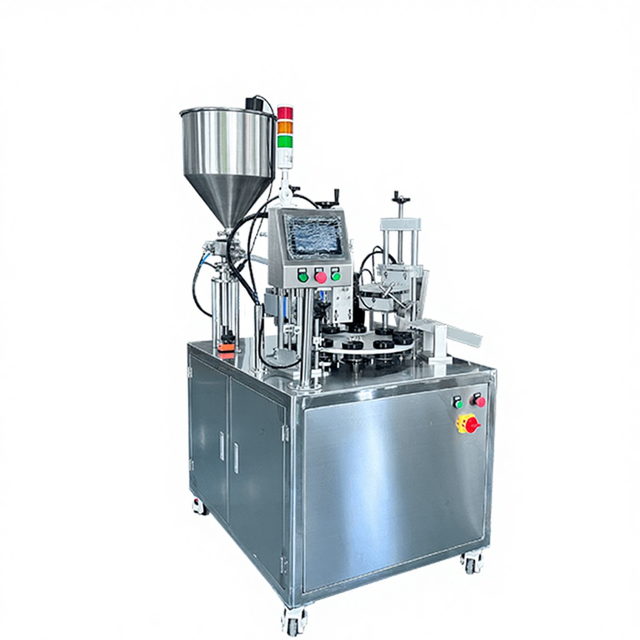 Factory Price Semi Automatic Electric High-Accuracy Cosmetic Cream Filling Sealing Machine for Honey Oil Easy Operate Fast Speed