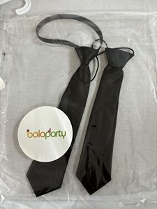 BOLOPARTY vorgebundene verstellbare Reißverschluss-Halsbänder für Herren 3,15 Zoll Herren-Halsband für Büro Graduierungs-Schuluniformen - Product Image 6