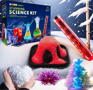 Kit scientifique d'expériences 200 + pour enfants, idées de cadeaux d'anniversaire de Noël Cool Boy, ensemble de <span class=keywords><strong>chimie</strong></span> et de <span class=keywords><strong>physique</strong></span>, jouets STEM pour garçons et filles - Product Image 2