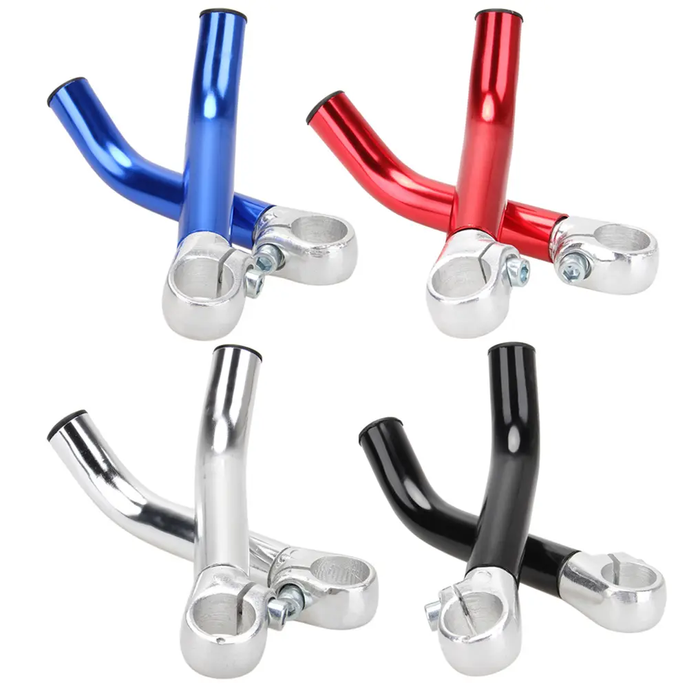 JETSHARK Bicycle guards Aluminum alloy handle Rest put Bring a handlebar Red and blue spot