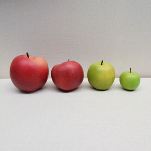 Y794 Simulation <span class=keywords><strong>pomme</strong></span> modèle <span class=keywords><strong>nature</strong></span> <span class=keywords><strong>morte</strong></span> photographie accessoires fruits boutique fenêtre décoration scène mise en page ornements de noël - Product Image 3