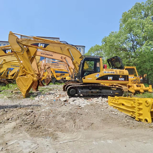 Excavatrice sur chenilles Caterpillar 325C d'occasion, 25 tonnes, avec système hydraulique puissant, boîte de vitesses, pompe et roulement en stock - Product Image 2