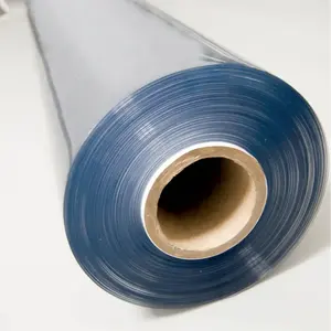 레인 커텐과 도어 커텐용 중국 제조사 공업용 방수 PVC 투명 투명 방수포 롤 통째로 판매
