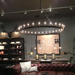 Black Stainless Steel <b>Chandelier</b> E26 LED Pendant <b>Light</b> 3500K Warm White Gold Body Adjustable Height <b>5</b>-Year Warranty for Living - Product Image 4