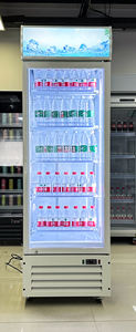 Réfrigérateur à porte vitrée pour boissons froides, vitrine à bouteilles, congélateur avec <span class=keywords><strong>casier</strong></span> - Product Image 2