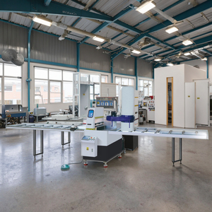 Nhôm Nặng Mẫu Đường Thẳng Đường Sắt Đẩy Duy Nhất Đầu Cắt Cưa Cho <span class=keywords><strong>PVC</strong></span> Upvc Cửa Sổ Cửa Làm Máy Móc Lõi PLC - Product Image 3