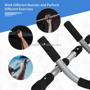 Eric Attrezzatura Fitness Portatile <span class=keywords><strong>per</strong></span> <span class=keywords><strong>Casa</strong></span>, Barra <span class=keywords><strong>per</strong></span> Trazioni <span class=keywords><strong>da</strong></span> Porta o Parete <span class=keywords><strong>per</strong></span> <span class=keywords><strong>Esercizi</strong></span> Multifunzionali - Product Image 6