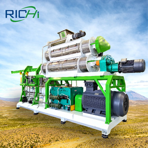 RICHI mesin pembuat umpan ikan, kualitas tinggi 1-2T/jam Tilapia lele karper - Product Image 1