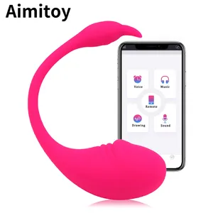 Aimeitoy-vibromasseur longue Distance sur Android, contrôle par application, produits sexuels, application Mobile, vibrateur, 2022