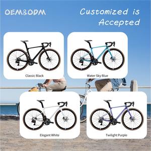 จักรยานกรวดคาร์บอนไฟเบอร์700 * 28C ถนนจักรยาน Di2 R7120 105สำหรับแข่ง - Product Image 2