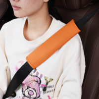 Coussin de ceinture de sécurité en cuir confortable, anti-étranglement, long, toutes saisons, résistant à l'usure, ajustement universel pour Toyota Honda Ford