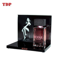 Présentoirs cosmétiques de parfum en acrylique de bouteille cosmétique de bureau de conception de luxe d'usine du Vietnam