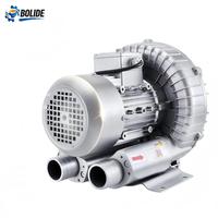 Souffleur d'air vortex haute pression BOLIDE, haute efficacité, en aluminium, 120W, 220V, moteur à fil de cuivre intégral, faible bruit, pour oxygénation d'étang à poissons