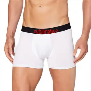 Hochwertige Sublimation leere benutzer definierte Männer Unterwäsche mit Logo benutzer definierte Boxershorts Personal isierte Foto lustige Design Boxershorts