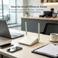 Router Inalámbrico de Doble Banda AC1200 de 300Mbps con OpenWrt Preinstalado, R1C 2.4G WiFi, Puerto RJ45, MT7628N, Gateway Inteligente para Desarrolladores de VPN
