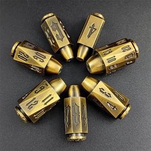 Halloween Story bol de sang spécial métal polyédrique mdn balle dés avec étui pour jeux - Product Image 6