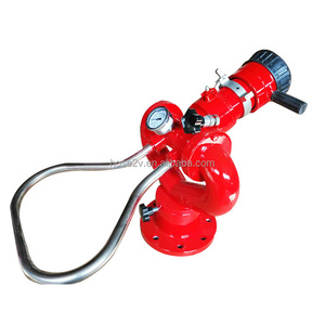 Cañón de Agua Rotatorio Ajustable TOWAY, <span class=keywords><strong>Monitor</strong></span> de Incendios de 20W/30W/40W/50W, Aleación de Aluminio/Acero Inoxidable, Tipo de Brida de Entrada, 8 bar - Product Image 1