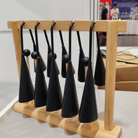 Orff Instruments Preschool Teaching Aids Percussion Accessories Double-Ear Cowbell Double Horn Musical Toys 20.5/26cm*13cm