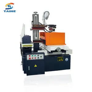 High Speed DK7735 Electric Wire Cutting CNC Machine Cheap Price EDM Wire Cutter New Condition Featuring Key Motor Pump