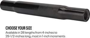 Tube en acier soudé approuvé <span class=keywords><strong>IMCA</strong></span>, filetage 5/8, 5 pouces, noir, fabriqué en Chine - Product Image 3