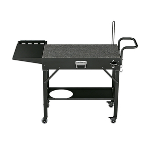 Carrito de Barbacoa Pinnovo para Exteriores, de 2 Niveles, con Mesa Rodante para Preparación de Alimentos, para Patio, Jardín, Cocina, Herramientas - Product Image 4