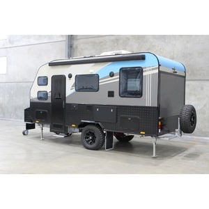 Caravane de camping tout-terrain en aluminium XINYI Factory, mobile, 15 pieds, pour 4 personnes, pour les aventures en famille en plein air - Product Image 3