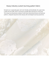 Industrie lourde décontracté été sirène jupe mi-longue fleur brûlée cordon taille étroite Satin jupe asymétrique jupe en queue de poisson