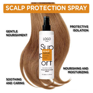 Spray isolant protecteur thermique pour le cuir chevelu avant le repassage et la coloration, pour coiffure en salon, permanente et coloration des cheveux, sans picotements, apaisant - Product Image 3