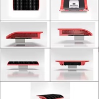 Climatiseur solaire de toit pour camion, camping-car, caravane, avec compresseur à double rotor et moteur sans balais DC24V, Nouveau, Haute Qualité CNDE
