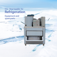Machine à glace de tube de machine de fabrication de glace de haute qualité 1 tonnes/24hr petite machine à glace tubulaire
