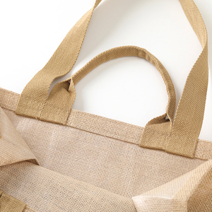 Bolso grande <span class=keywords><strong>de</strong></span> yute <span class=keywords><strong>de</strong></span> cáñamo ecológico, bolso <span class=keywords><strong>de</strong></span> mano <span class=keywords><strong>de</strong></span> <span class=keywords><strong>tela</strong></span> <span class=keywords><strong>de</strong></span> <span class=keywords><strong>arpillera</strong></span> <span class=keywords><strong>de</strong></span> primera calidad, Asa <span class=keywords><strong>de</strong></span> cuerda, patrón <span class=keywords><strong>de</strong></span> logotipo personalizado orgánico natural, <span class=keywords><strong>bolsa</strong></span> <span class=keywords><strong>de</strong></span> compras reutilizable - Product Image 6