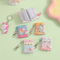 Mini carnet kawaii pour enfants, joli carnet avec pendentif en peluche, cadeau
