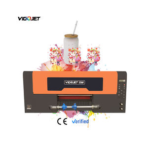 Pencetak cangkir DTF UV 30cm transfer bungkus penjualan laris rol ke rol pencetak stiker Label kristal dengan fungsi emas - Product Image 2