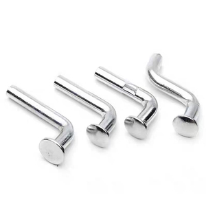 Clips de sécurité pour rayonnages en zinc, type rivet, clips de verrouillage pour rayonnages, clips de sécurité robustes pour entrepôts, accessoires de stockage M5 - Product Image 2