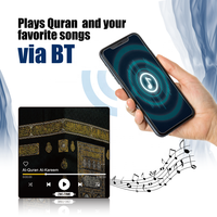 Offre Spéciale musulman Rechargeable 114 Surah Complete Quran Speaker BT Custom Design Blank Sublimation Fridge Ornament Souvenir Gift