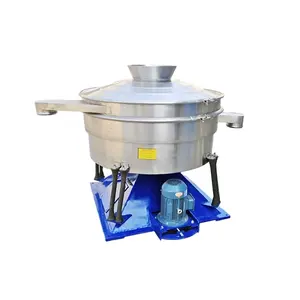 Food Grade Flour Magnetic Particle Grain Size Large Capacity Tumbler Vibrator Screen Sieve For Silica Sand/vibrating Sifter