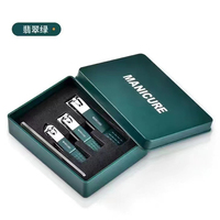 Ensemble coupe-ongles WELLFLYER NC-504 S4 nouveauté Premium coupe-ongles ciseaux à ongles manucure pédicure kit de logo personnalisable