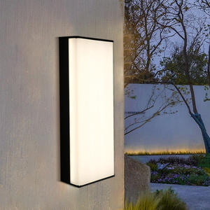 ไฟ LED ติดผนังด้านนอกสว่างมากกันน้ำใช้พลังงานแสงอาทิตย์สำหรับระเบียงทางเดินทางเดินลาน - Product Image 2