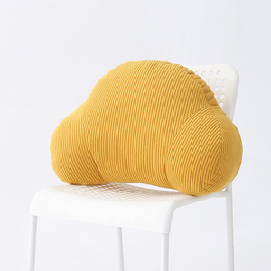 Nouvel Arrivage 2026 – <span class=keywords><strong>Coussin</strong></span> <span class=keywords><strong>de</strong></span> Soutien Lombaire Multifonctionnel en Velours Côtelé Tressé en Forme <span class=keywords><strong>de</strong></span> Nuage pour le <span class=keywords><strong>Dos</strong></span>, Idéal pour le Bureau, la Maison et le Canapé - Product Image 3