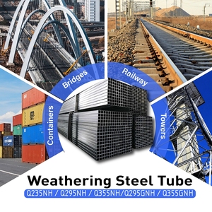 <span class=keywords><strong>Tubo</strong></span> Cuadrado de Acero Corten de 2 mm a 12 mm de Espesor, <span class=keywords><strong>Tubo</strong></span> de Acero Resistente a la Intemperie <span class=keywords><strong>para</strong></span> Esculturas de Jardín y Decoración de Paisajes - Product Image 2