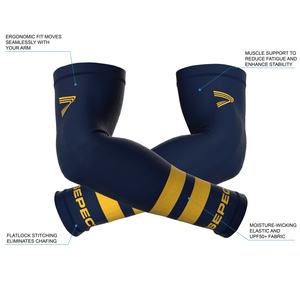 Manchon de compression pour bras de football américain, protection UV, respirant, anti-rayures, rembourrage en option disponible pour les joueurs de ligue - Product Image 6