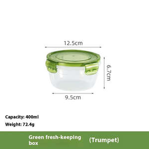 Ensaladera de plástico ecológica para mantenimiento fresco para el hogar, cocina, microondas y refrigerador, almacenamiento de frutas, embalaje de cartón PP - Product Image 5