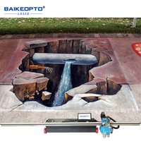 BK-UP32 Printer UV lantai tanah 3D Printer UV untuk dekorasi tanah Printer ruang parkir grafiti tanah