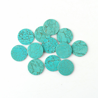 Turquoise verte naturelle teinte, ronde, 5-12 mm, taille et forme personnalisées disponibles, prix direct usine, petites commandes bienvenues, MOQ 5 pièces