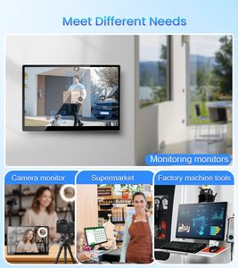 การเชื่อมต่อที่หลากหลายและรองรับอินพุต HDMI, VGA, DVI: จอภาพพกพาขนาด 14 นิ้ว ที่ใช้งานร่วมกับแล็ปท็อป พีซี มินิพีซี และแล็ปท็อปได้ - Product Image 1