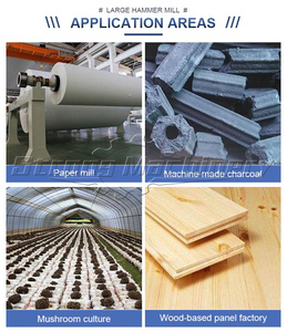 เครื่องบดแบบหนักเครื่องโม่สำหรับกิ่งไม้อุปกรณ์ประหยัดพลังงาน - Product Image 2