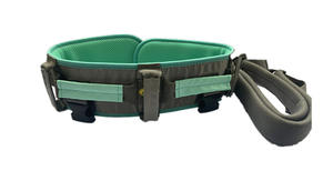 Aiwecare sabuk Transfer pasien, alat bantuan Transfer oranye, sabuk Gait jalan dengan pegangan bantalan, gesper ganda - Product Image 2