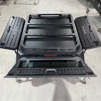 Galvanized Steel/Aluminum Folding Truck Bed Topper & Canopy with Key Lock for RAM 2500 6.4ft/8ft (1-Year Warranty)