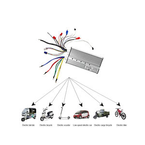 Controlador de motor de CC sin escobillas FOC de onda sinusoidal avanzada de 48/60V para motocicletas y vehículos eléctricos para adultos - Product Image 6