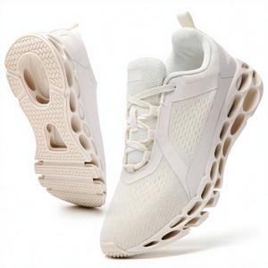 Men's Running <b>Shoes</b> US Size 13 EU Size 47-48 Blade Sole Breathable Shock Absorbing Non-Slip Outsole <b>Gym</b> Comfortable Summer - Product Image 3
